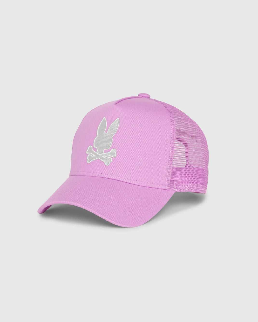 Chapeaux Psycho Bunny Houston Trucker Hat Violette Homme | SVU-02770229